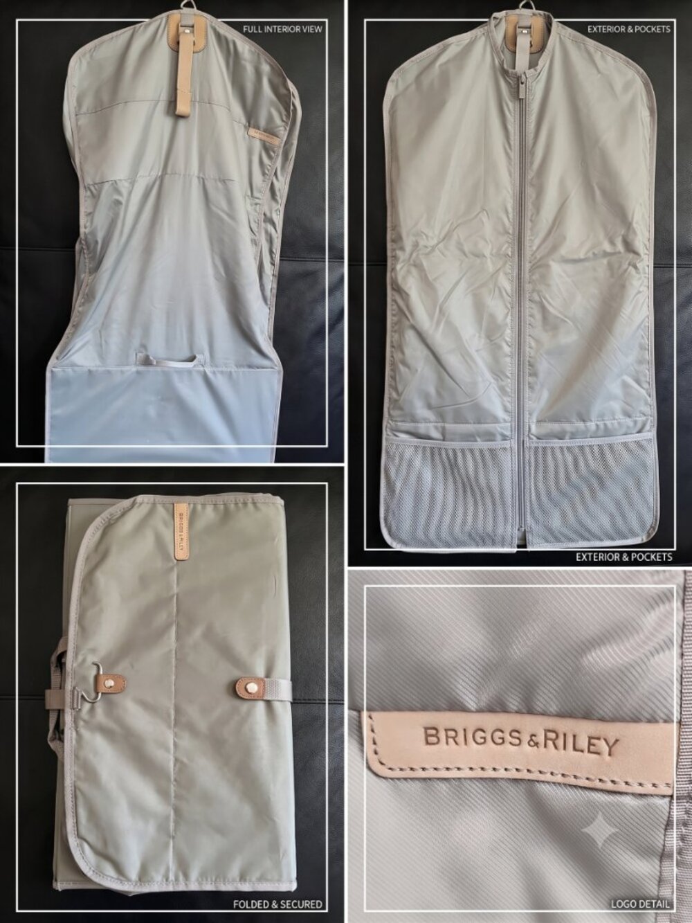 Briggs & Riley Baseline Check-In Garment Sleeve Cover Formal wear protection